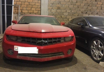 Ավտոմեքենա՝ CHEVROLET CAMARO 3.6 Թողարկման տարեթիվը՝ 2011թ. Նույն. համարը`2G1FA1E33C9129868 Պետհամարանիշը՝ 35 XX 569