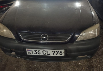 Ավտոմեքենա՝ OPEL ASTRA 1.6 Թողարկման տարեթիվը՝ 2003թ. Նույն. համարը`W0L0TGF4835118978 Պետհամարանիշը՝ 36 CL 776