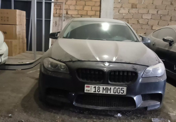 Ավտոմեքենա՝ BMW 535 xi Թողարկման տարեթիվը՝ 2010թ. Նույն. համարը`WBAFU7C58BC871662 Վկայագիր՝ PB886690 Պետհամարանիշը՝ 18 MM 005