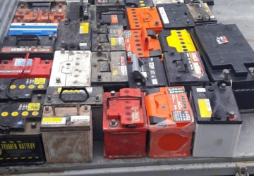 Лом железоникелевых аккумуляторов НЖ, код СКМТР -1788110021, количество - 13,548 кг., (местоположение-Локомотивное депо Гюмри Привокзальная площадь, ТЧ Ереван ул.Арцаха 32)