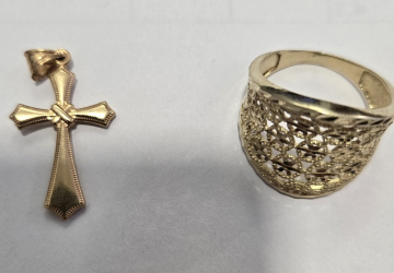 Ոսկերչական իրեր ըստ կից ցուցակի`2 լոտ (գտնվելու վայրը՝ ք․Ստեփանավան, Ս․ Սարգսյան 70)