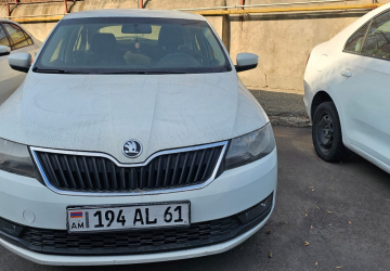 Ավտոմեքենա SKODA RAPID, նույնականացման համարը՝ XW8AG4NH6JK106503, թողարկման տարեթիվը՝ 2017, հաշվառման համարը՝ 194 AL 61, փոխանցման տուփը՝ Մեխանիկական, վազքը՝ 202394 կմ։