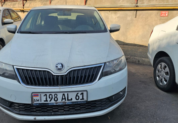 Ավտոմեքենա SKODA RAPID, նույնականացման համարը՝ XW8AG4NH3JK106586, թողարկման տարեթիվը՝ 2017, հաշվառման համարը՝ 198 AL 61, փոխանցման տուփը՝ Մեխանիկական, վազքը՝ 197218 կմ։