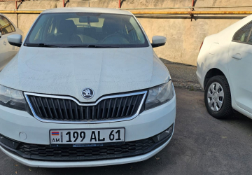 Ավտոմեքենա SKODA RAPID, նույնականացման համարը՝ XW8AG4NH4JK106953, թողարկման տարեթիվը՝ 2017, հաշվառման համարը՝ 199 AL 61, փոխանցման տուփը՝ Մեխանիկական, վազքը՝ 127272 կմ։