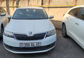 Ավտոմեքենա SKODA RAPID, նույնականացման համարը՝ XW8AG4NH5JK106895, թողարկման տարեթիվը՝ 2017, հաշվառման համարը՝ 200 AL 61, փոխանցման տուփը՝ Մեխանիկական, վազքը՝ 170224 կմ։
