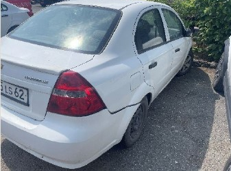 Ավտոմեքենա՝ CHEVROLET AVEO 1.2   Թողարկման տարեթիվը՝ 2010թ. Նույն. համարը`KL1SF69DJAB142678 Վկայագիր՝ YB906231 Պետհամարանիշը՝ 255 LՏ 62
