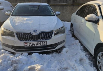 Ավտոմեքենա  SKODA SUPERB, նույնականացման համարը՝ TMBAB6NP4J7561947, թողարկման տարեթիվը՝ 2018, հաշվառման համարը՝ 734 AM 61, փոխանցման տուփը՝ ավտոմատ, վազքը՝ 60333