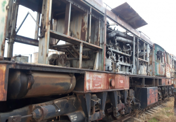 Ջերմաքարշ (Тепловоз ЧМЭ-3), գույքային №՝ 51130036, գործ. №՝ 5416, տարեթիվը՝ 1986, տեխ. վիճակը`  ենթակա չէ փոխադրման՝  ընթացային մասերը ապակոմպլեկտավորված են, տեղակայման վայրը` ՏՉ Երևան Արցախի 32