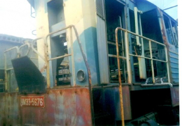 Ջերմաքարշ (Тепловоз ЧМЭ-3), գույքային №՝ 51130033, գործ. №՝ 5676, տարեթիվը՝ 1987, տեխ. վիճակը` նախապատրաստական աշխատանքներից հետո ենթակա է փոխադրման «ՀԿԵ» ՓԲԸ-ի տարածքում, տեղակայման վայրը` ՏՉ Երևան Արցախի 32