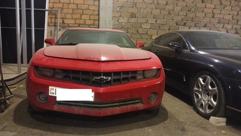 Ավտոմեքենա՝ CHEVROLET CAMARO 3.6 Թողարկման տարեթիվը՝ 2011թ. Նույն. համարը`2G1FA1E33C9129868 Պետհամարանիշը՝ 35 XX 569