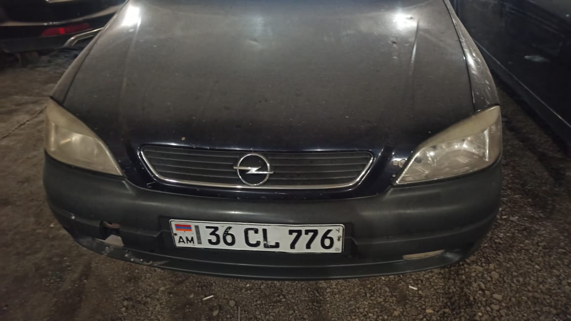 Ավտոմեքենա՝ OPEL ASTRA 1.6 Թողարկման տարեթիվը՝ 2003թ. Նույն. համարը`W0L0TGF4835118978 Պետհամարանիշը՝ 36 CL 776