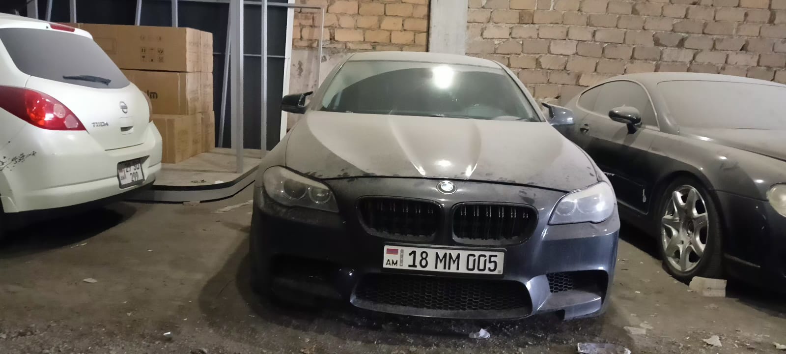 Ավտոմեքենա՝ BMW 535 xi Թողարկման տարեթիվը՝ 2010թ. Նույն. համարը`WBAFU7C58BC871662 Վկայագիր՝ PB886690 Պետհամարանիշը՝ 18 MM 005