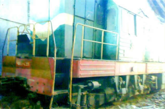 Ջերմաքարշ (Тепловоз ЧМЭЗ), գործ. համարը՝ 6391, գույք. համարը՝ 51130172, արտ. տարեթիվը՝ 1989, գտնվելու վայրը՝ ՏՉ Երևան, տեխ. վիճակը՝ Б/у, разукомплектован, не в рабочем состоянии, 