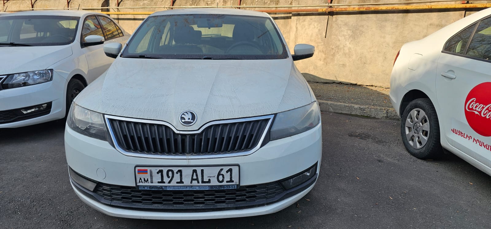 Ավտոմեքենա SKODA RAPID, նույնականացման համարը՝ XW8AG4NH0JK106898, թողարկման տարեթիվը՝ 2017, հաշվառման համարը՝ 191 AL 61, փոխանցման տուփը՝ Մեխանիկական, վազքը՝ 207438 կմ։
