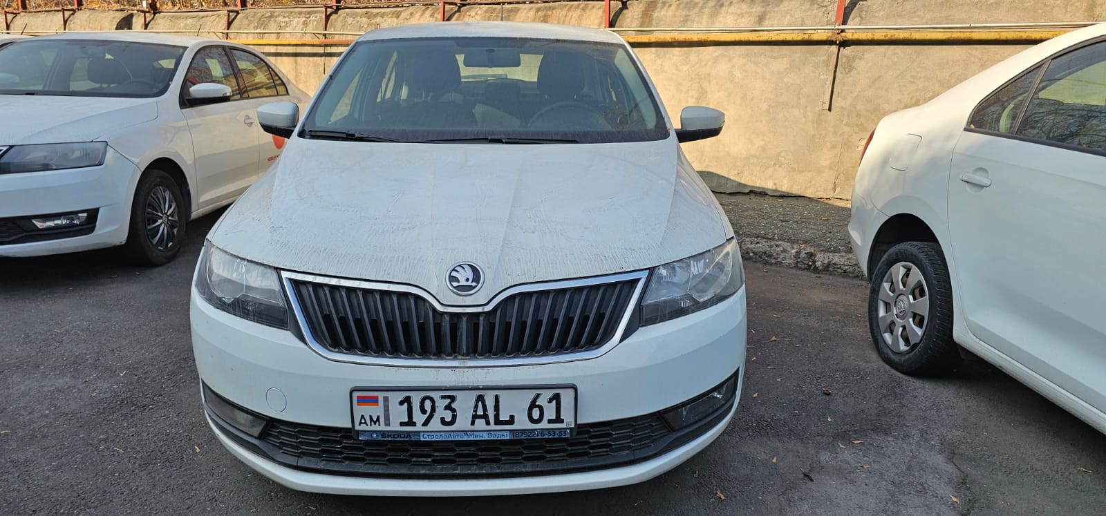 Ավտոմեքենա SKODA RAPID, նույնականացման համարը՝ XW8AG4NH2JK106546, թողարկման տարեթիվը՝ 2017, հաշվառման համարը՝ 193 AL 61, փոխանցման տուփը՝ Մեխանիկական, վազքը՝ 168410 կմ։