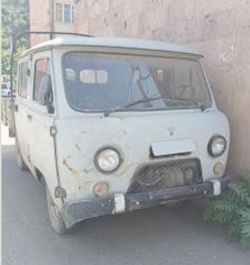 Ավտոմեքենա՝ UAZ 390944 Թողարկման տարեթիվը՝ 2008թ. Նույն. համարը`XTT39094480433429 Վկայագիր՝ XB060450 Պետհամարանիշը՝ 453 OO 62