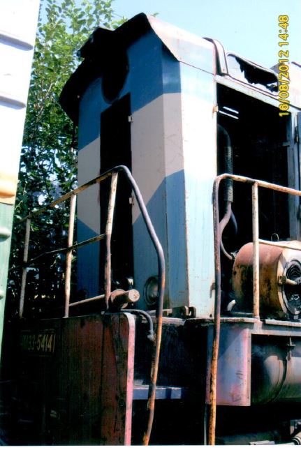 Ջերմաքարշ (Тепловоз ЧМЭ-3), գույքային №՝ 51130041, գործ. №՝ 5414, տարեթիվը՝ 1986, տեխ. վիճակը` նախապատրաստական աշխատանքներից հետո ենթակա է փոխադրման «ՀԿԵ» ՓԲԸ-ի տարածքում, տեղակայման վայրը` ՏՉ Երևան Արցախի 32