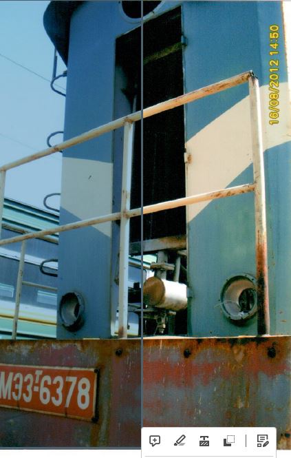 Ջերմաքարշ (Тепловоз ЧМЭ-3), գույքային №՝ 51130051, գործ. №՝ 6378, տարեթիվը՝ 1988, տեխ. վիճակը` նախապատրաստական աշխատանքներից հետո ենթակա է փոխադրման «ՀԿԵ» ՓԲԸ-ի տարածքում, տեղակայման վայրը` ՏՉ Երևան Արցախի 32