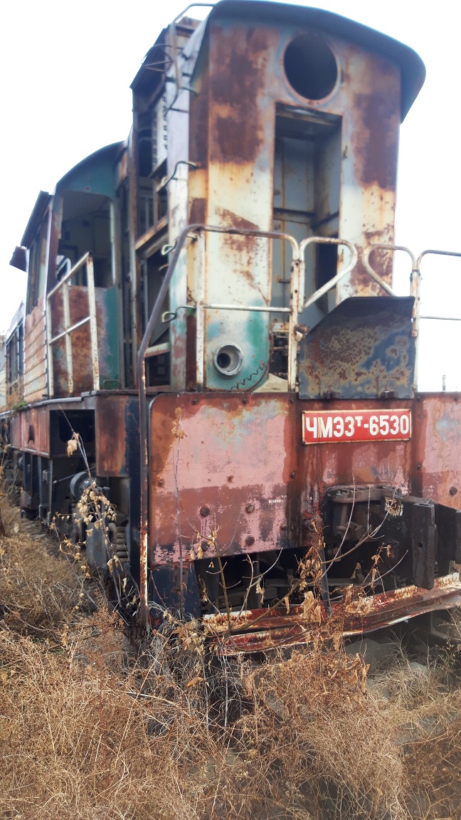 Ջերմաքարշ (Тепловоз ЧМЭ-3), գույքային №՝ 50030004, գործ. №՝ 6530, տարեթիվը՝ 1989, տեխ. վիճակը`  ենթակա չէ փոխադրման՝  ընթացային մասերը ապակոմպլեկտավորված են, տեղակայման վայրը`  Մասիս երկաթուղային կայարանի հրապարակ